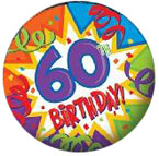 60th Birthday Blast 18 inch